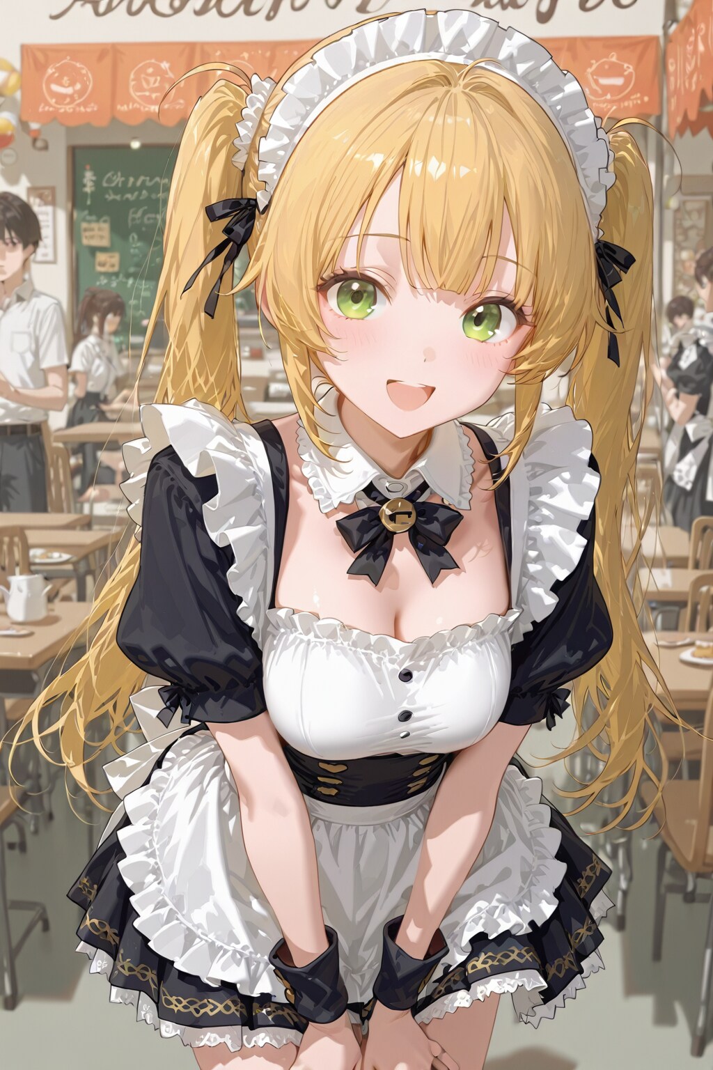 PEGASUSテスト。今日から3日間。文化祭です。メイド喫茶へようこそ