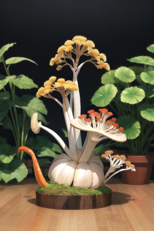 【食べ物】松茸１語生成…腐海の森の植物かな？🤣