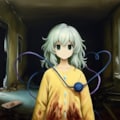 東方　古明地こいし　ジィー　ホラー（油絵） 2枚目