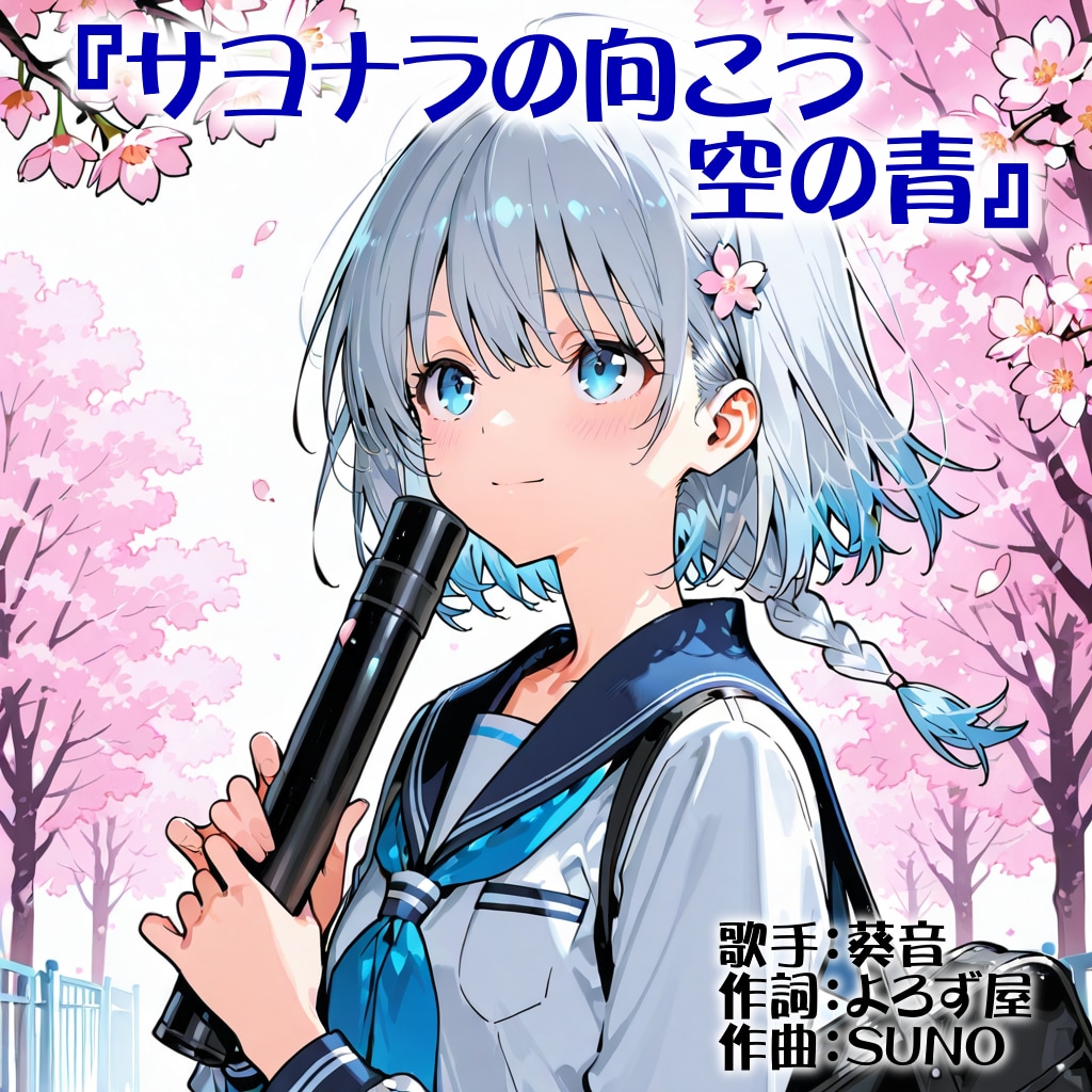 サヨナラの向こう、空の青