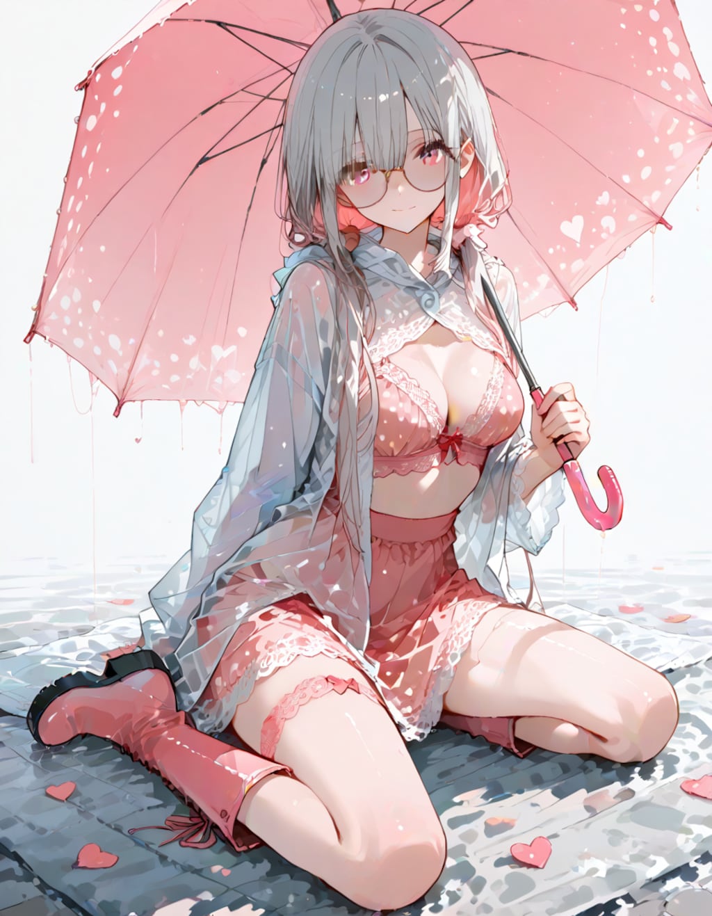 蒸し暑いからね