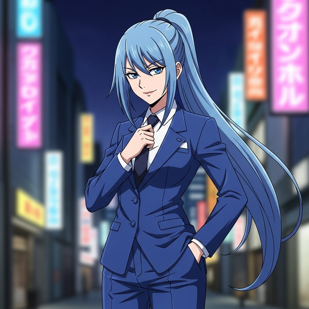 青ぽにタキシード