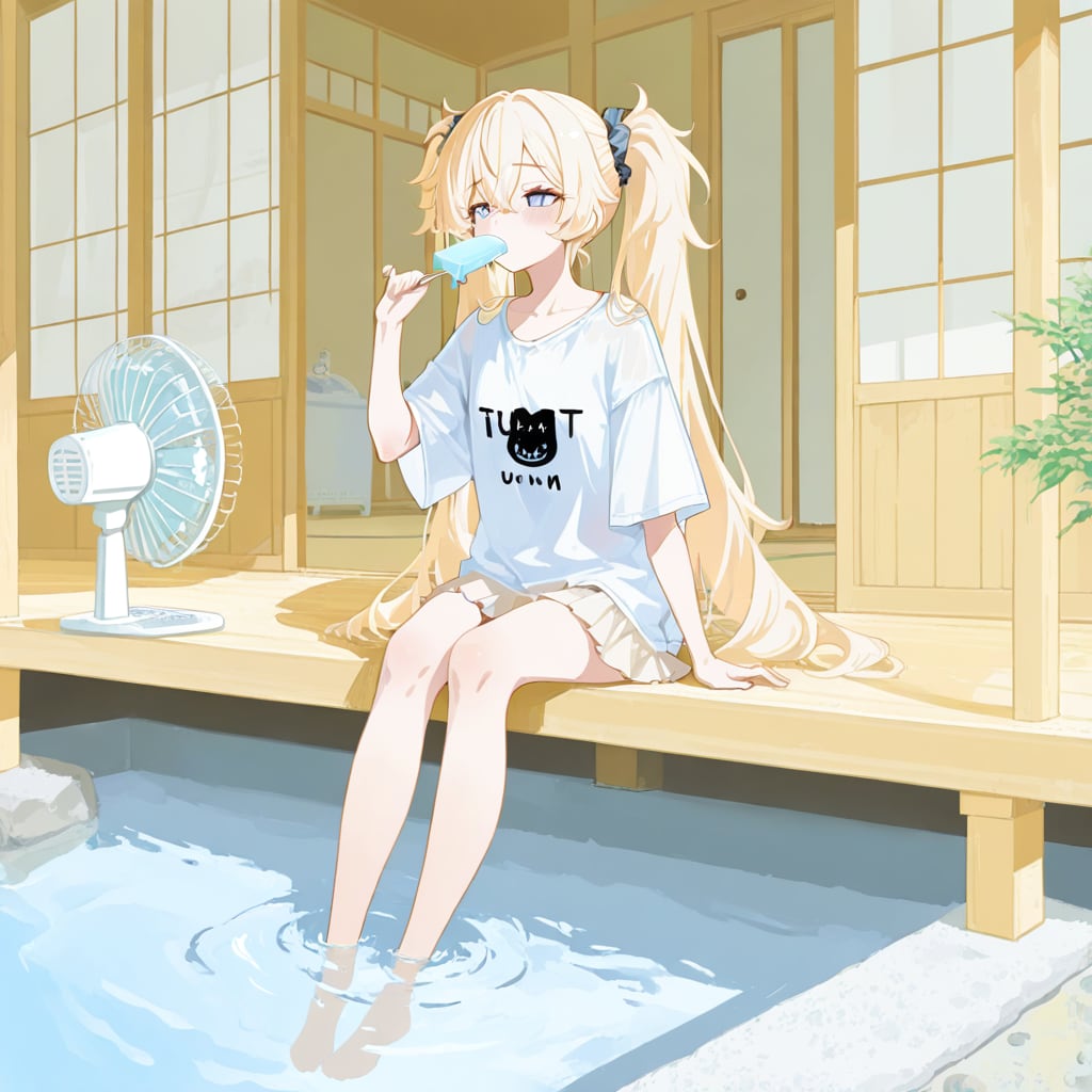 夏用足湯　でも結構いいかもしれない