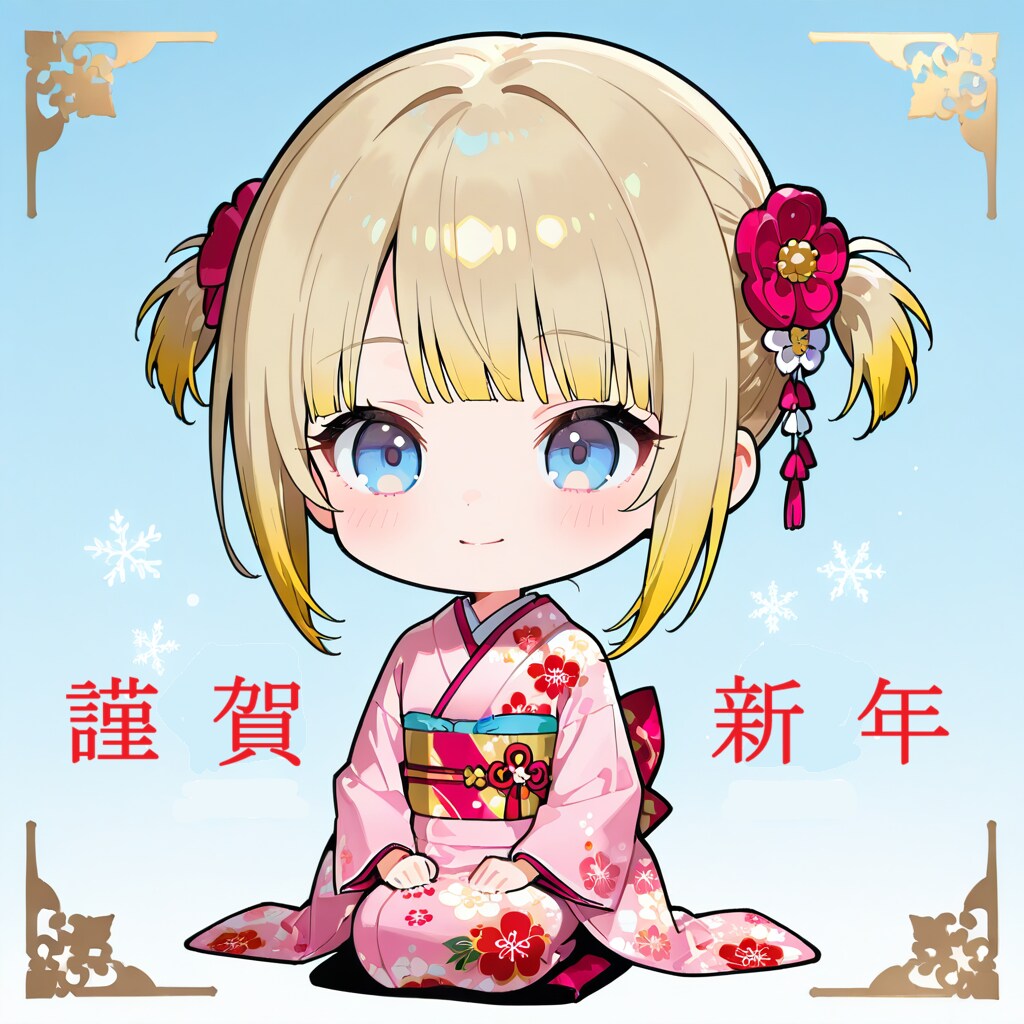 新年の挨拶♪ (みんと) | の人気AIイラスト・グラビア