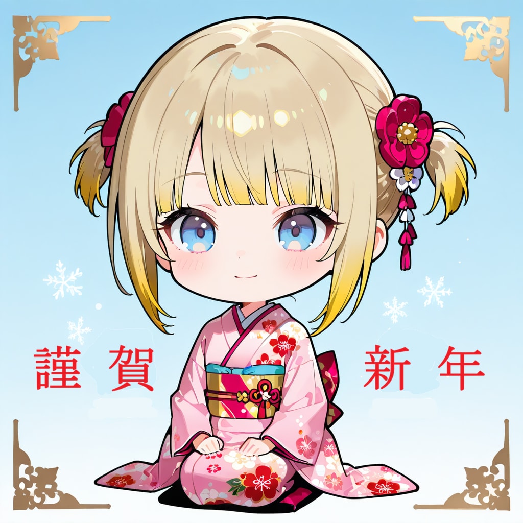 新年の挨拶♪ (みんと)