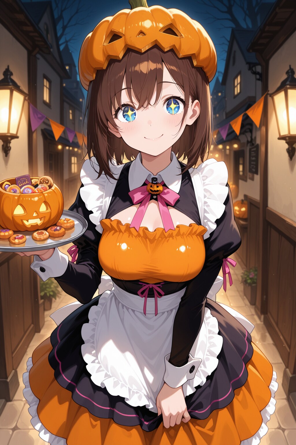 ハロウィンメイドのマシロちゃん