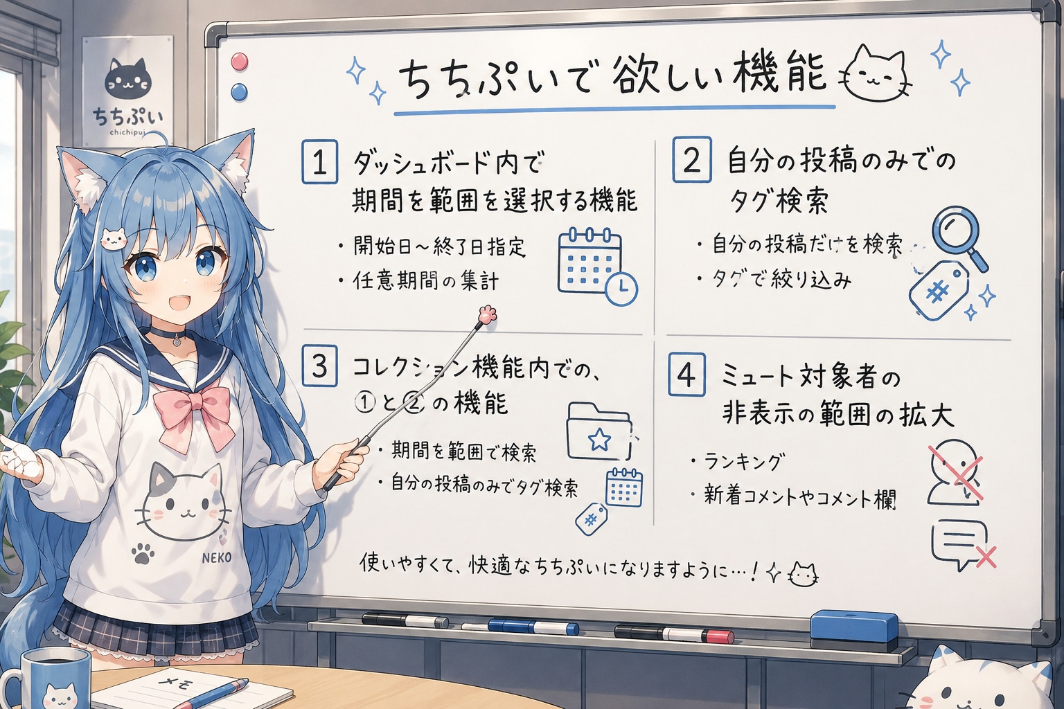 こんな機能が欲しいなー