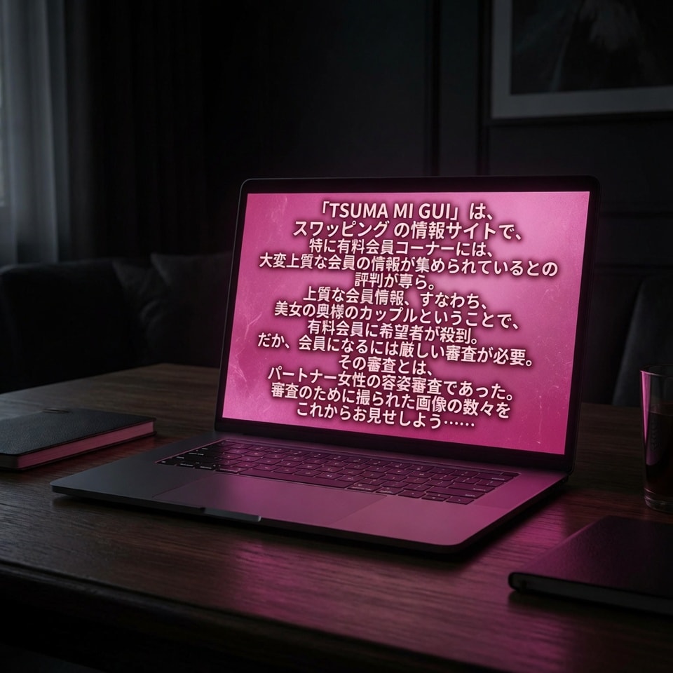 夫婦交換サイト　入会審査画像