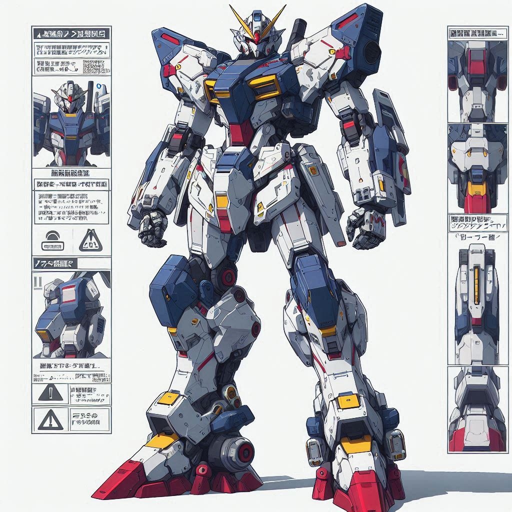 AIガチャ戦機　新世代機開発フォーミュラー計画 試作戦機　立ち絵＆フィギア