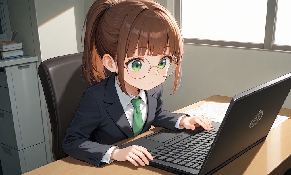 ポニテスーツなうちのこ