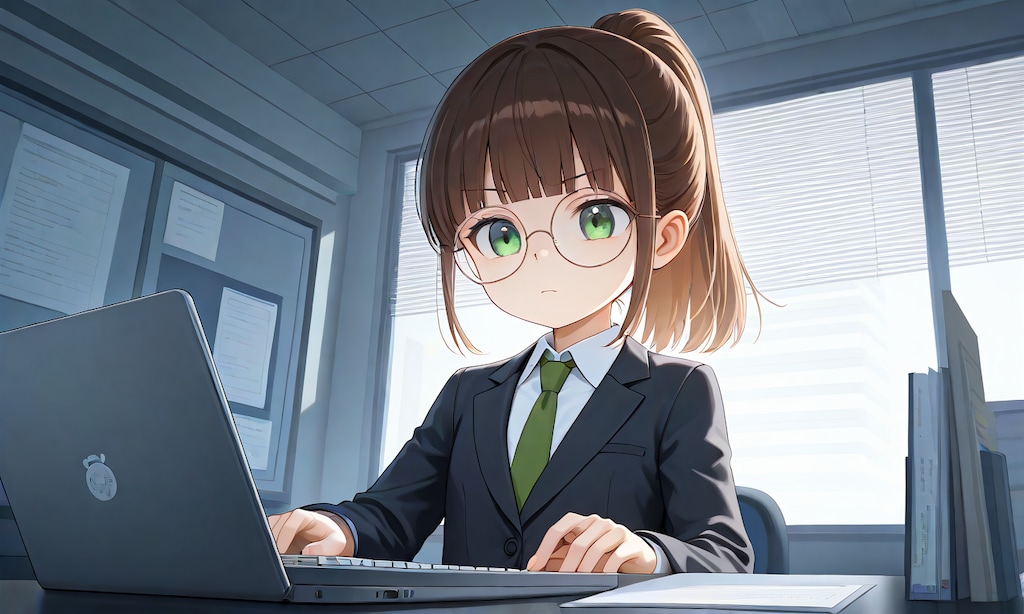 ポニテスーツなうちのこ
