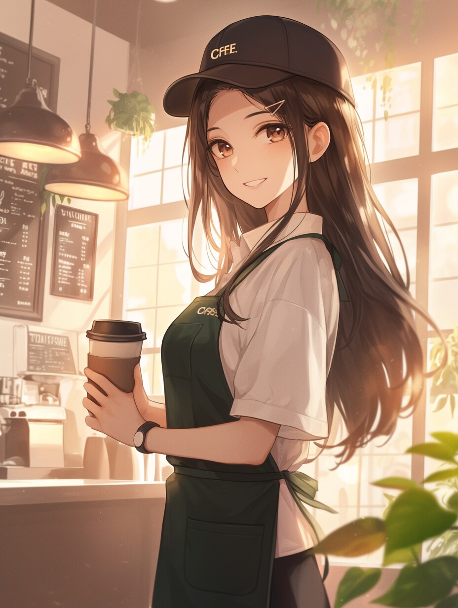 カフェのお姉さん☕✨217 | の人気AIイラスト・グラビア