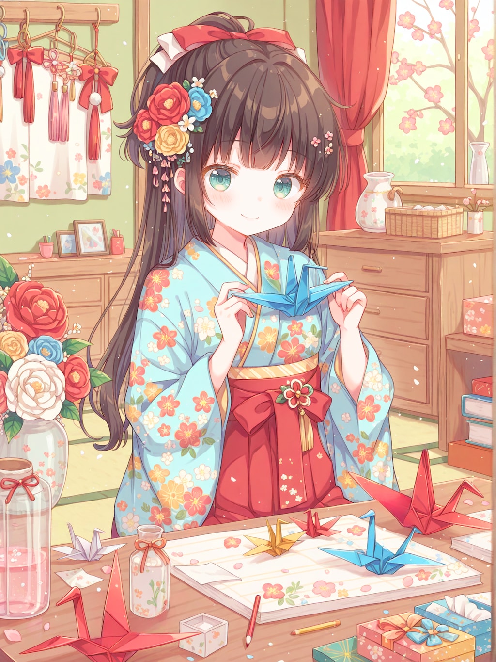 まごころ千羽鶴制作