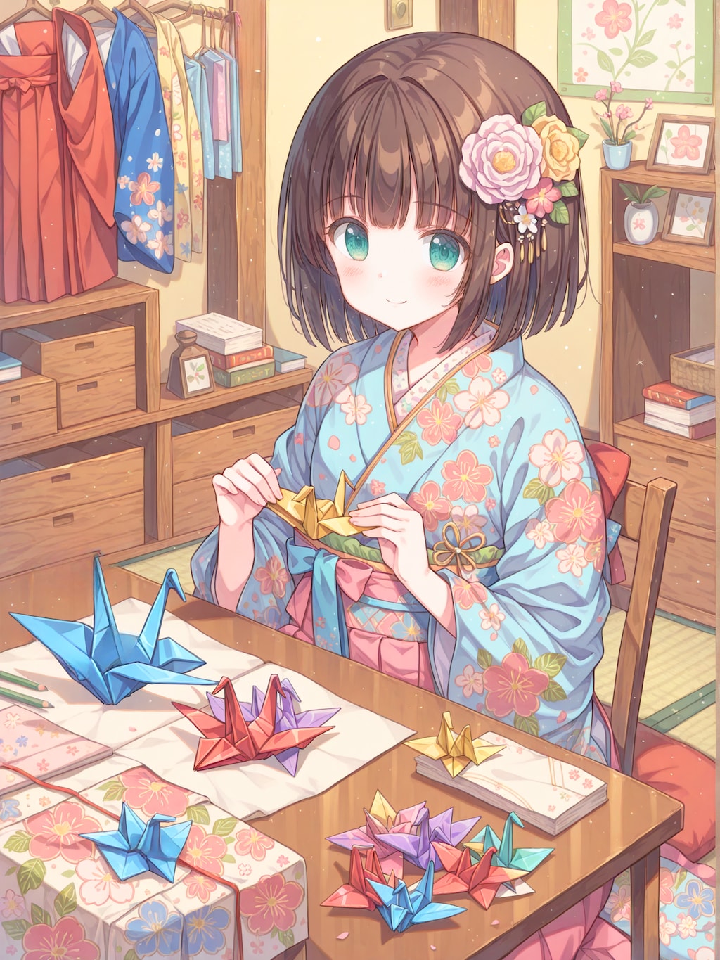 まごころ千羽鶴制作