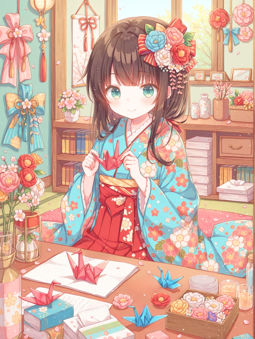 まごころ千羽鶴制作