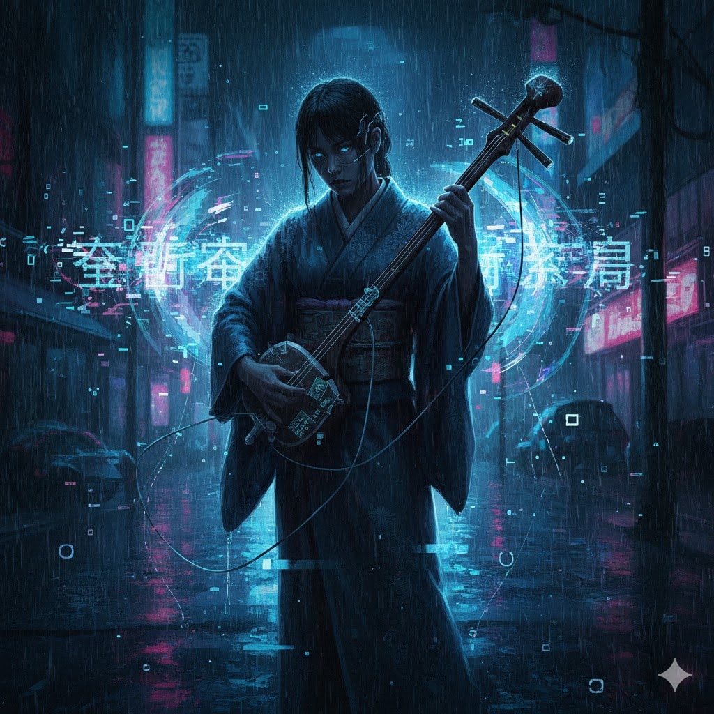 未来のサイボーグ型の歌手 | の人気AIイラスト・グラビア