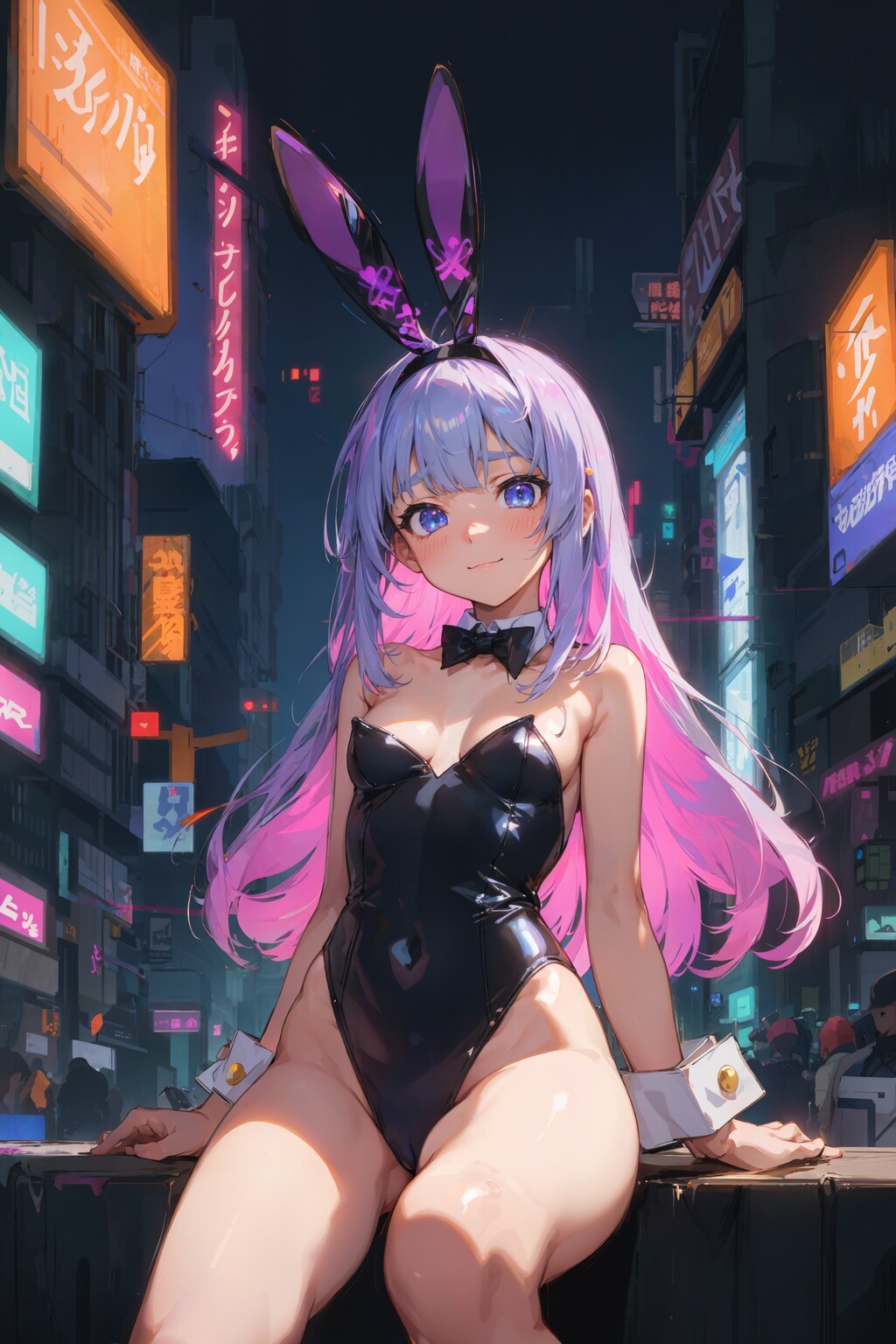 バニーガール×サイバーパンク