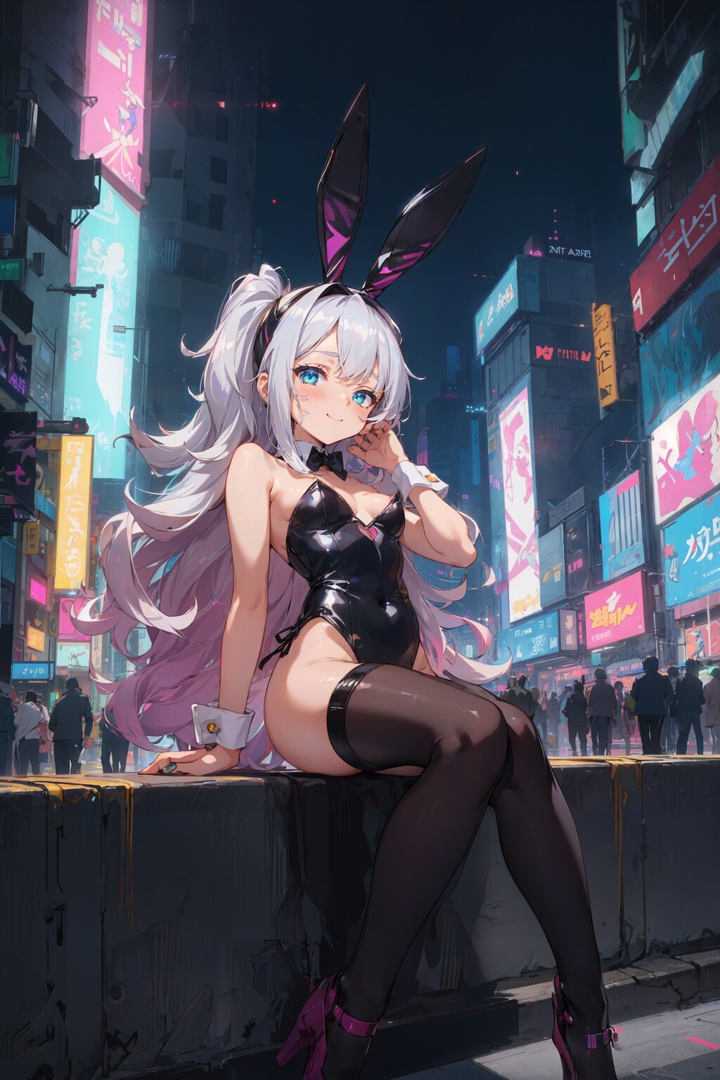 バニーガール×サイバーパンク