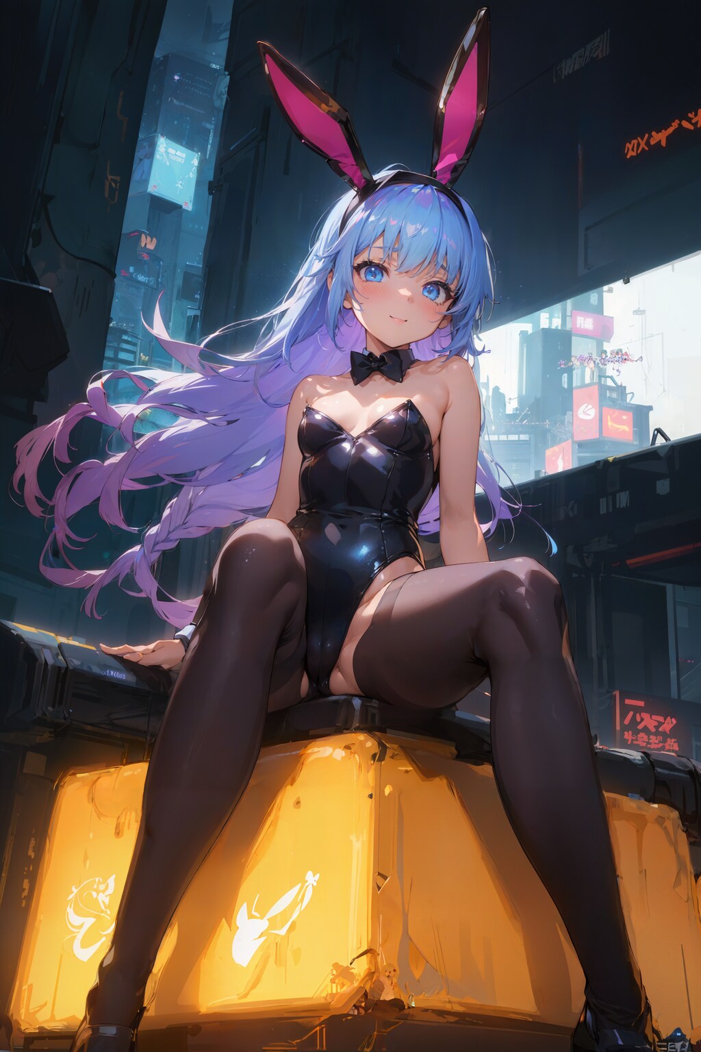 バニーガール×サイバーパンク