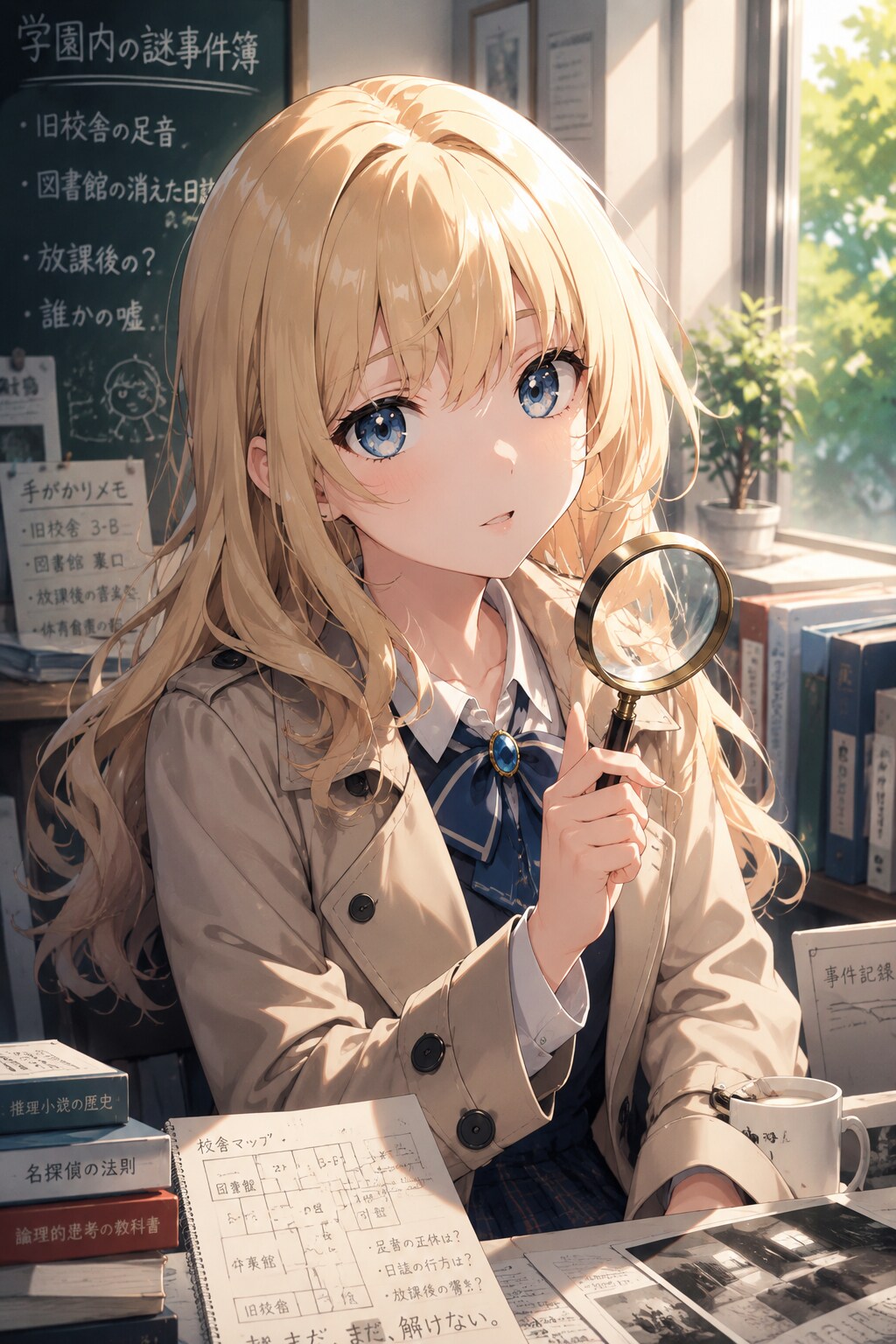 ちちぷい学園探偵部 | の人気AIイラスト・グラビア