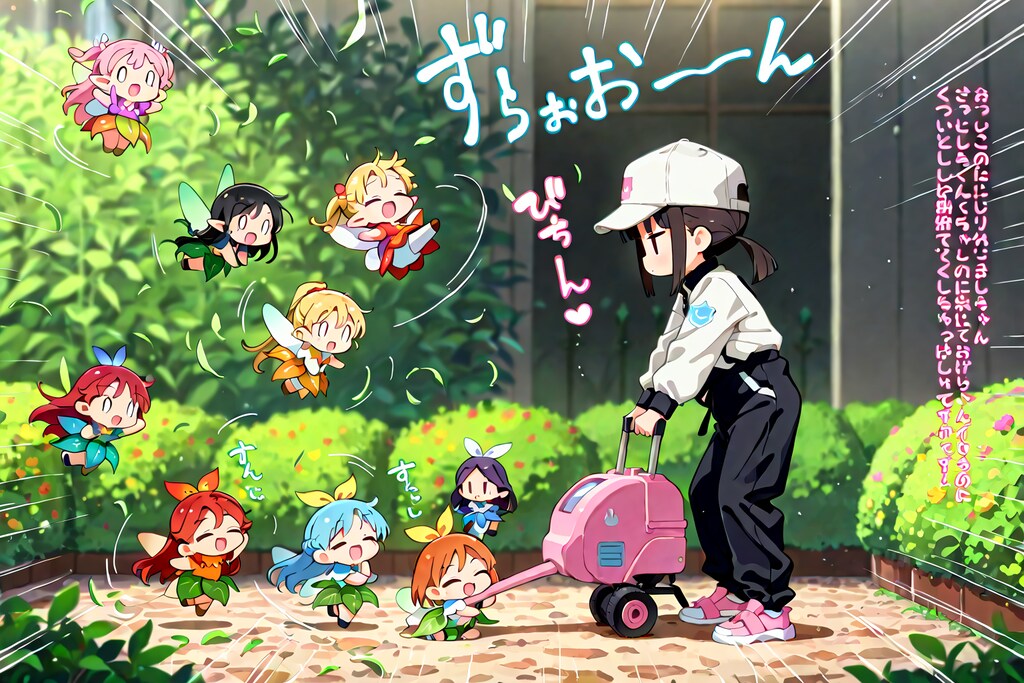 庭師と風の妖精