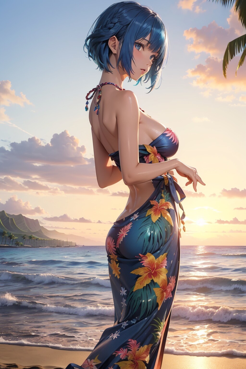 夕日のフラ[12作品]/sunset hura