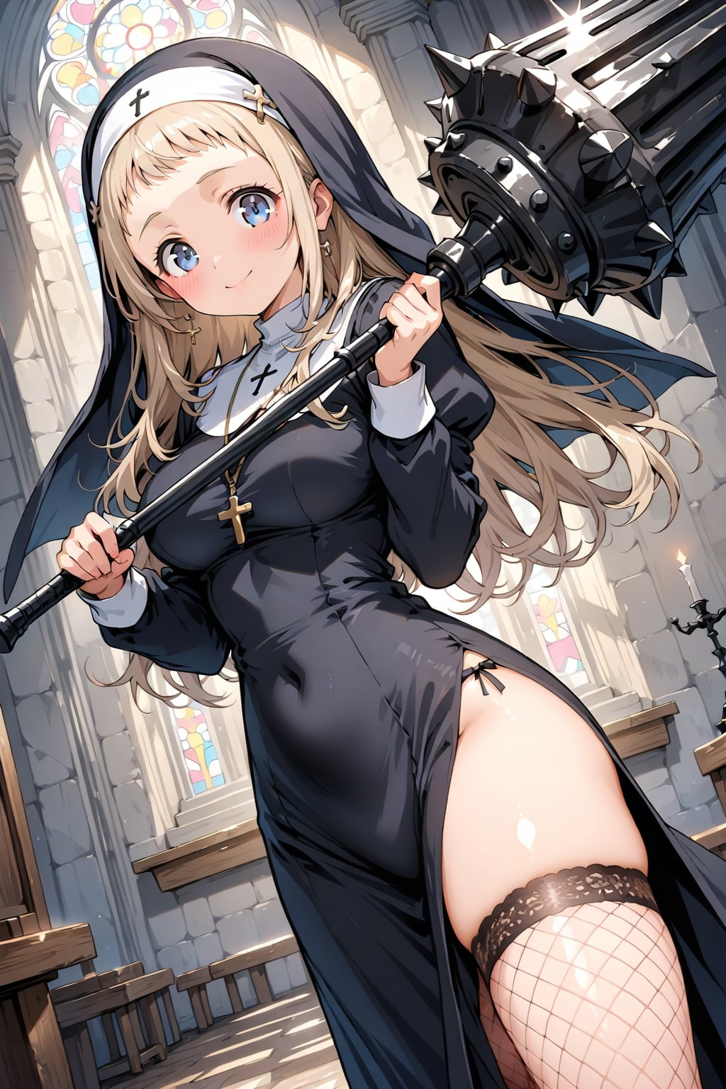 武闘派シスター白ちゃん