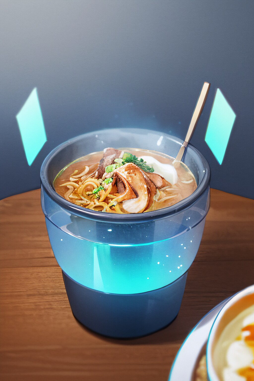 「へ～これが地球の🍜という食べ物なんだね😏」麺娘/ramen girls_8