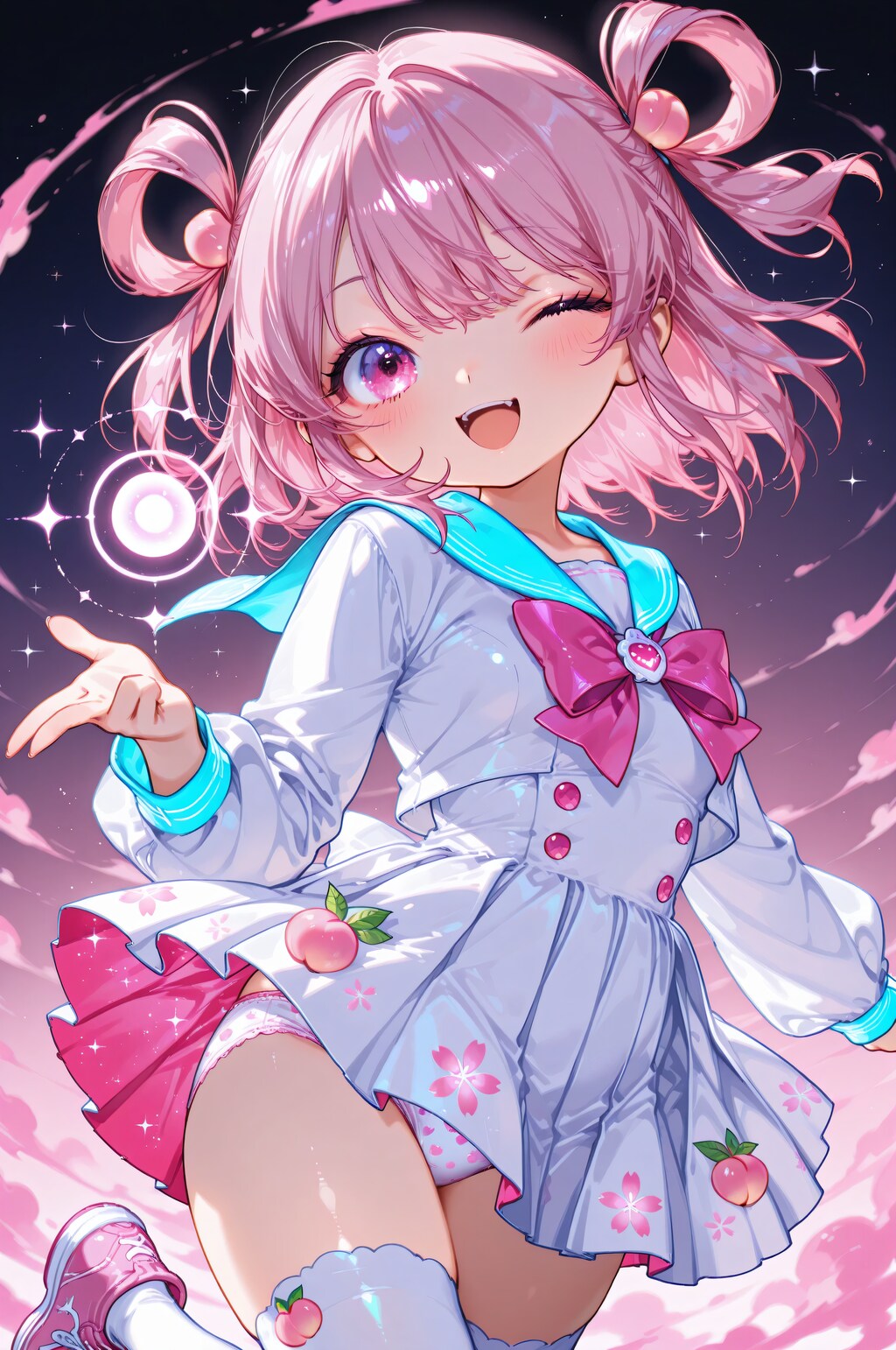 元気いっぱい桃音ちゃん🍑