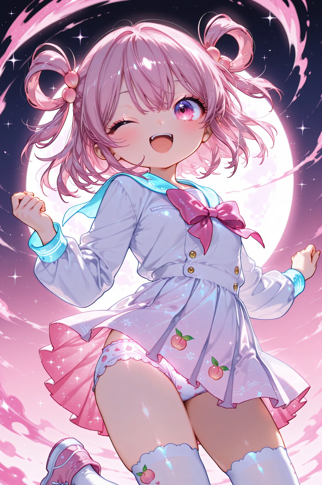 元気いっぱい桃音ちゃん🍑