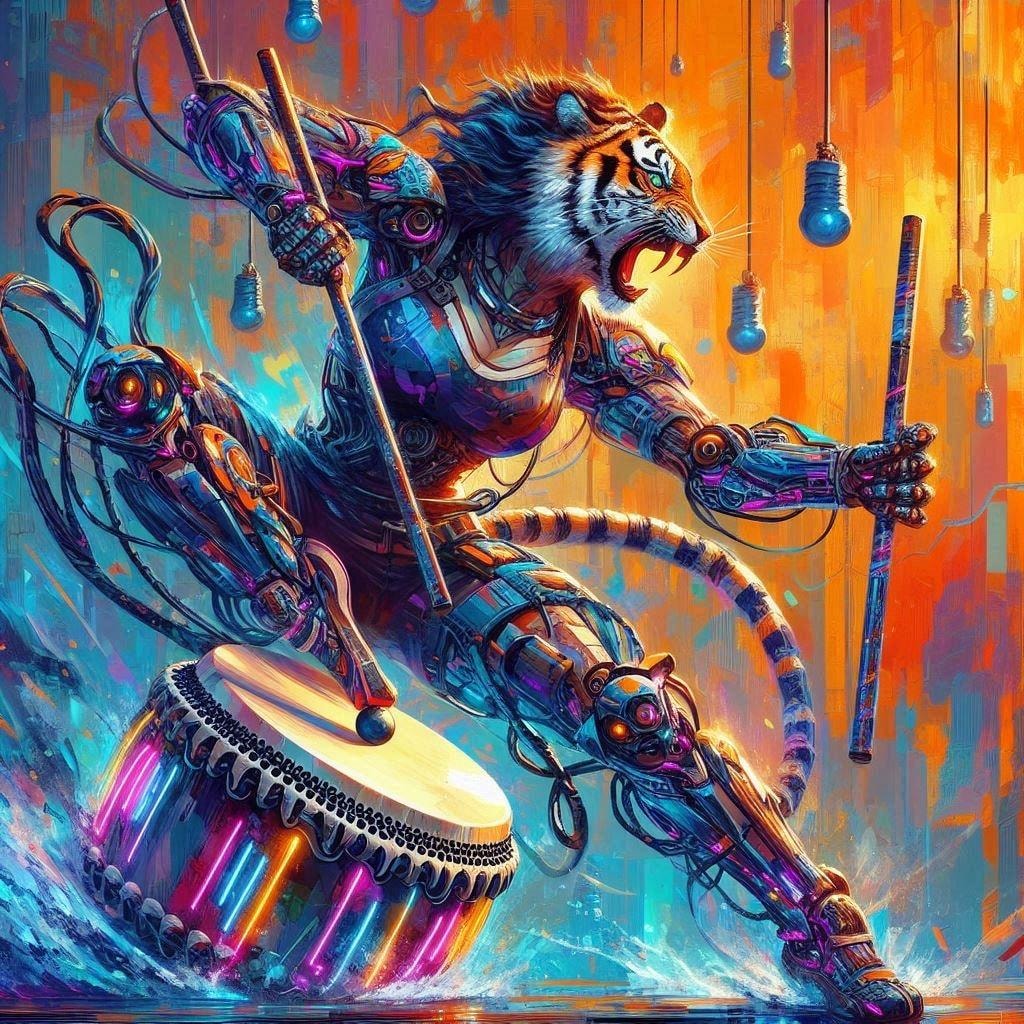 Taiko, Taiko, Tiger