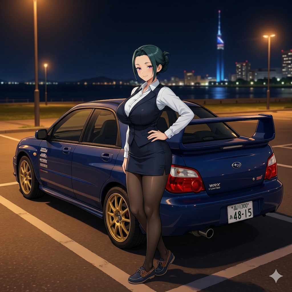 Mioさん×スバル・インプレッサWRX STi 2003 V-Limited