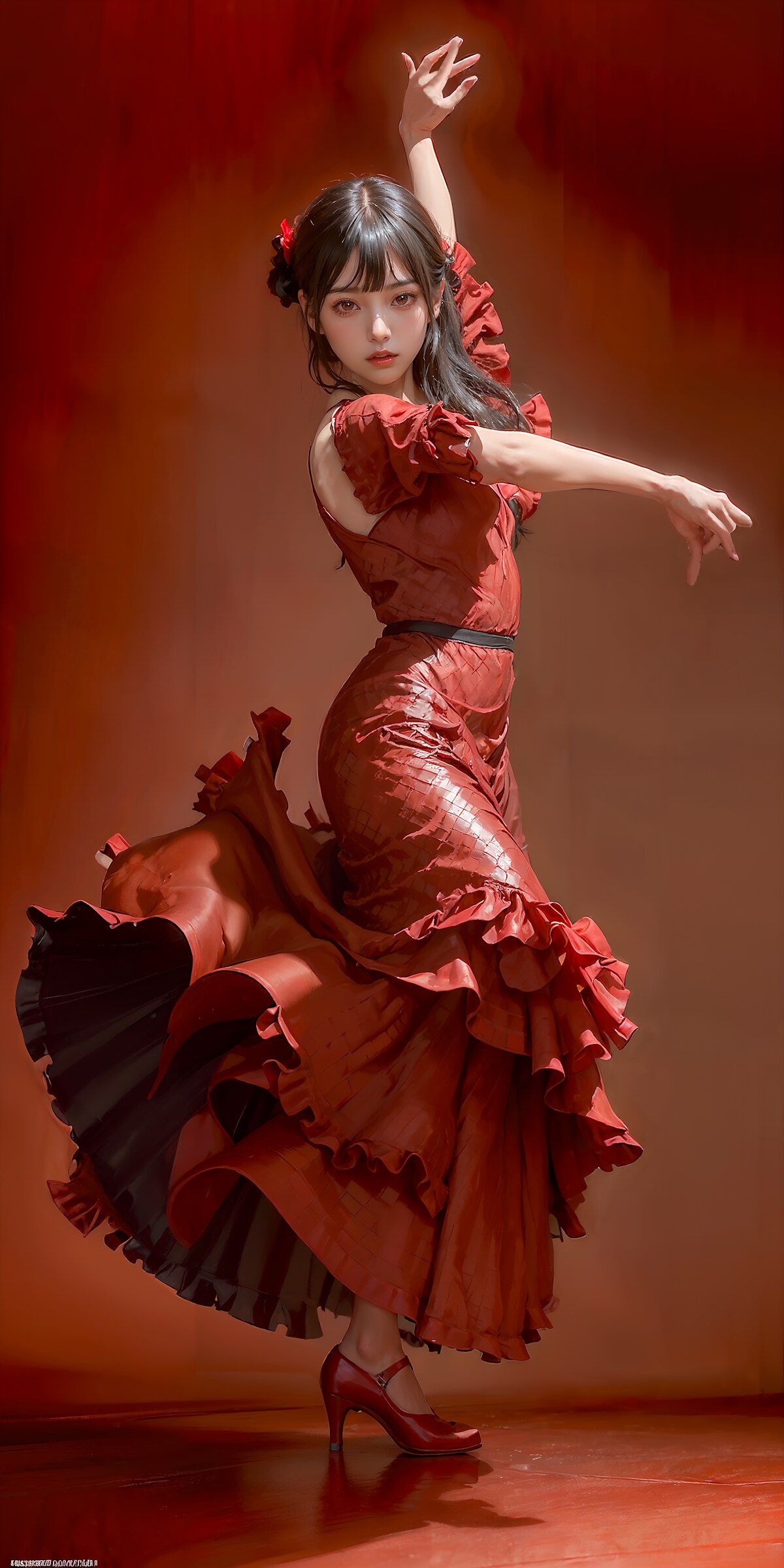 💃Ayumi está practicando.💃