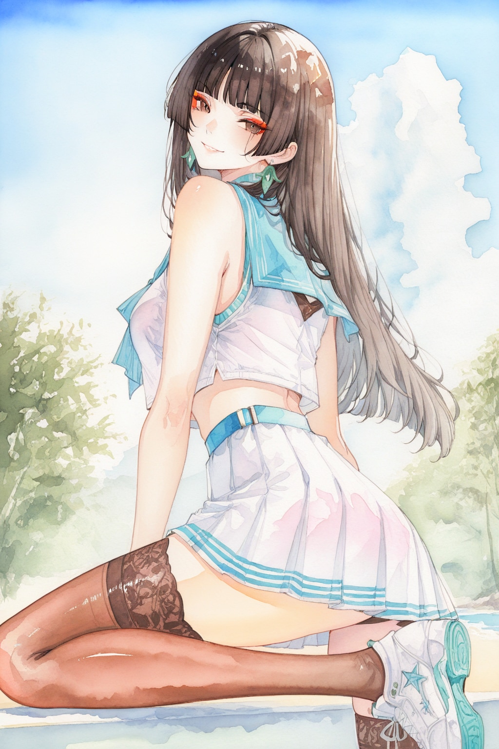 ついでに水彩画