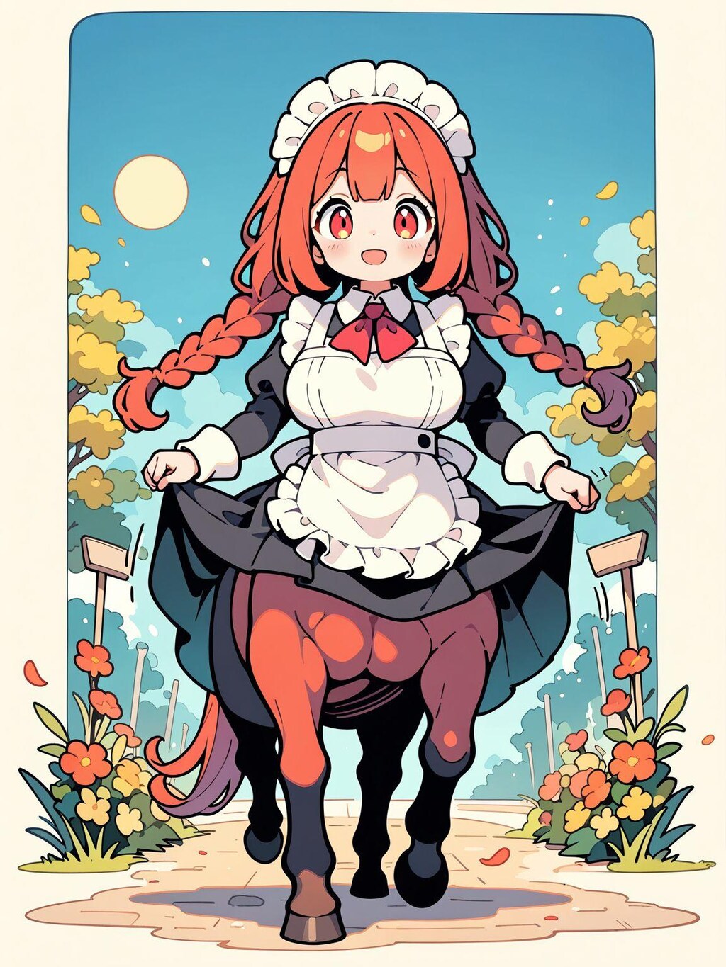 メイド服とケンタウロス