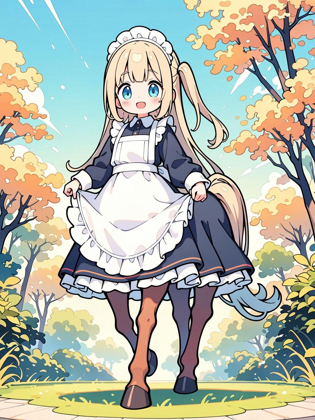 メイド服とケンタウロス