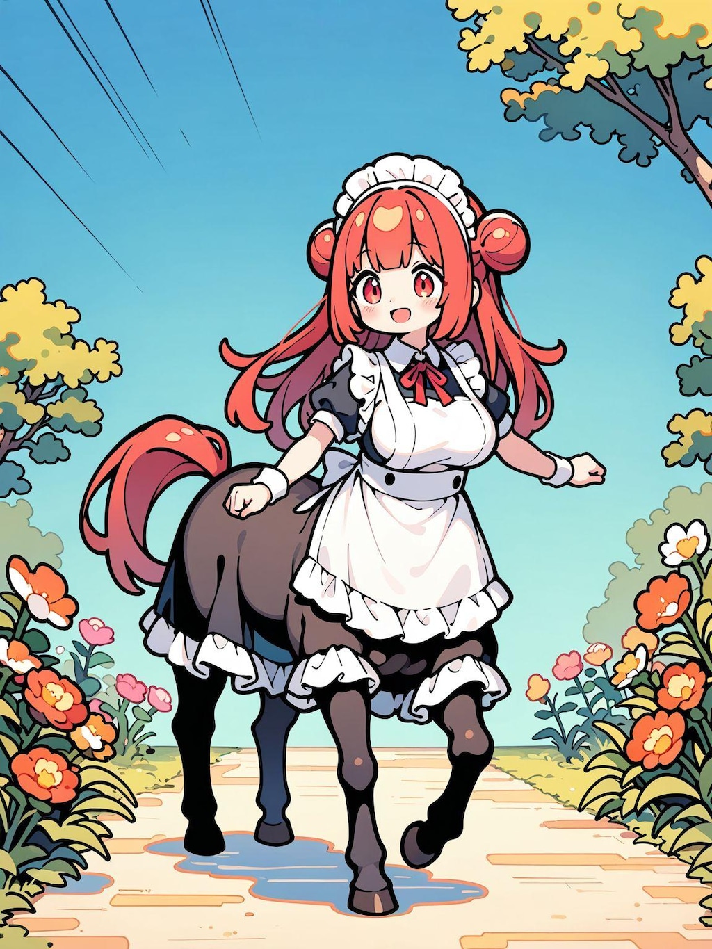 メイド服とケンタウロス