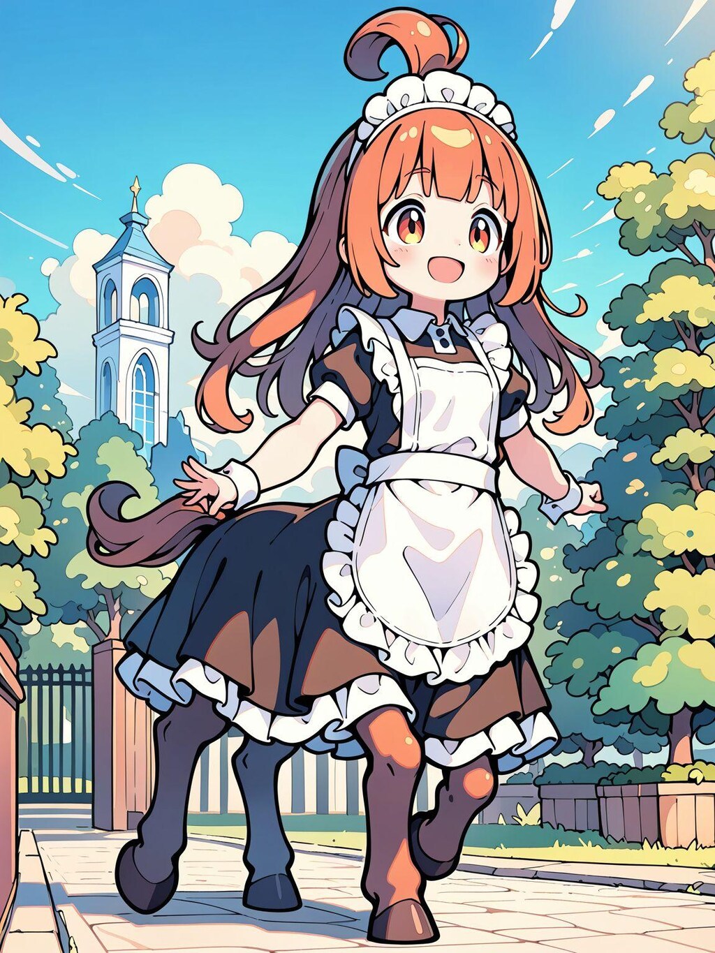 メイド服とケンタウロス