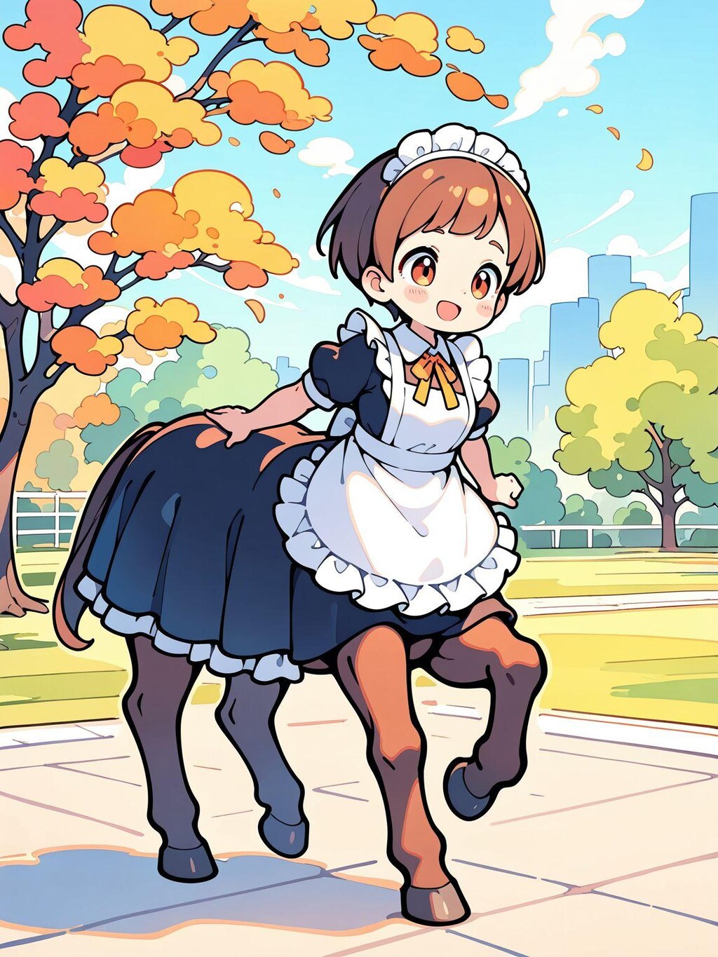 メイド服とケンタウロス