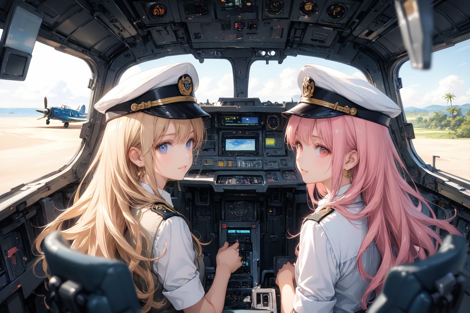｢良い空の旅を!｣