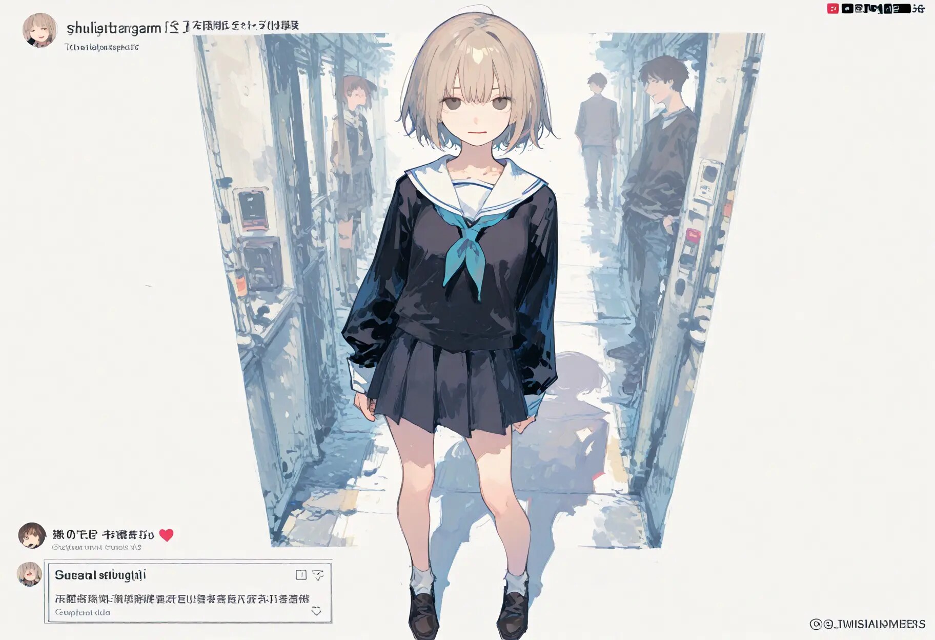 instagirl | の人気AIイラスト・グラビア