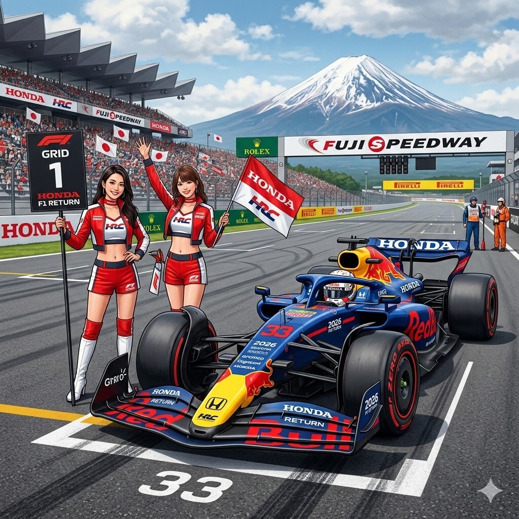 F1撤退から復帰するホンダ | の人気AIイラスト・グラビア