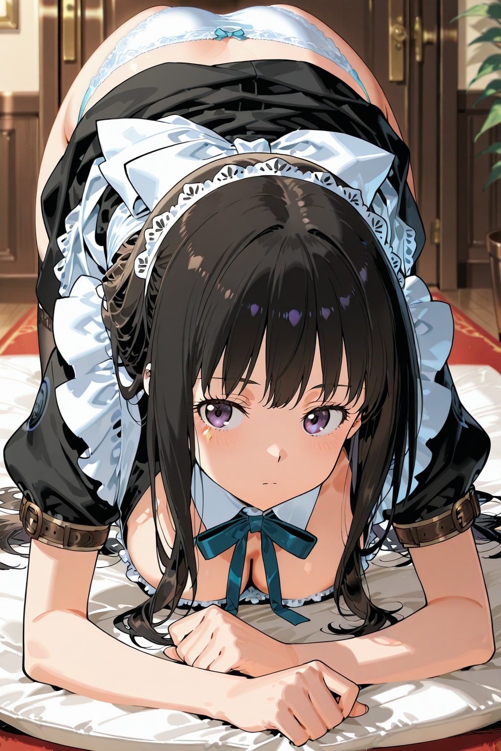 なるほど・・・まずはこの姿勢で千束を躾けた訳ですね。