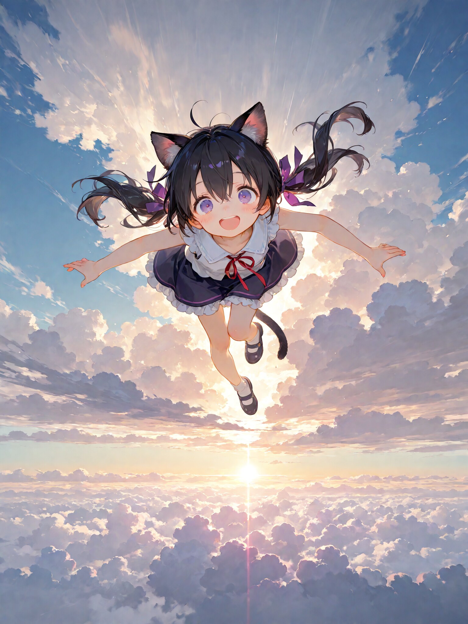 空を飛んでみた