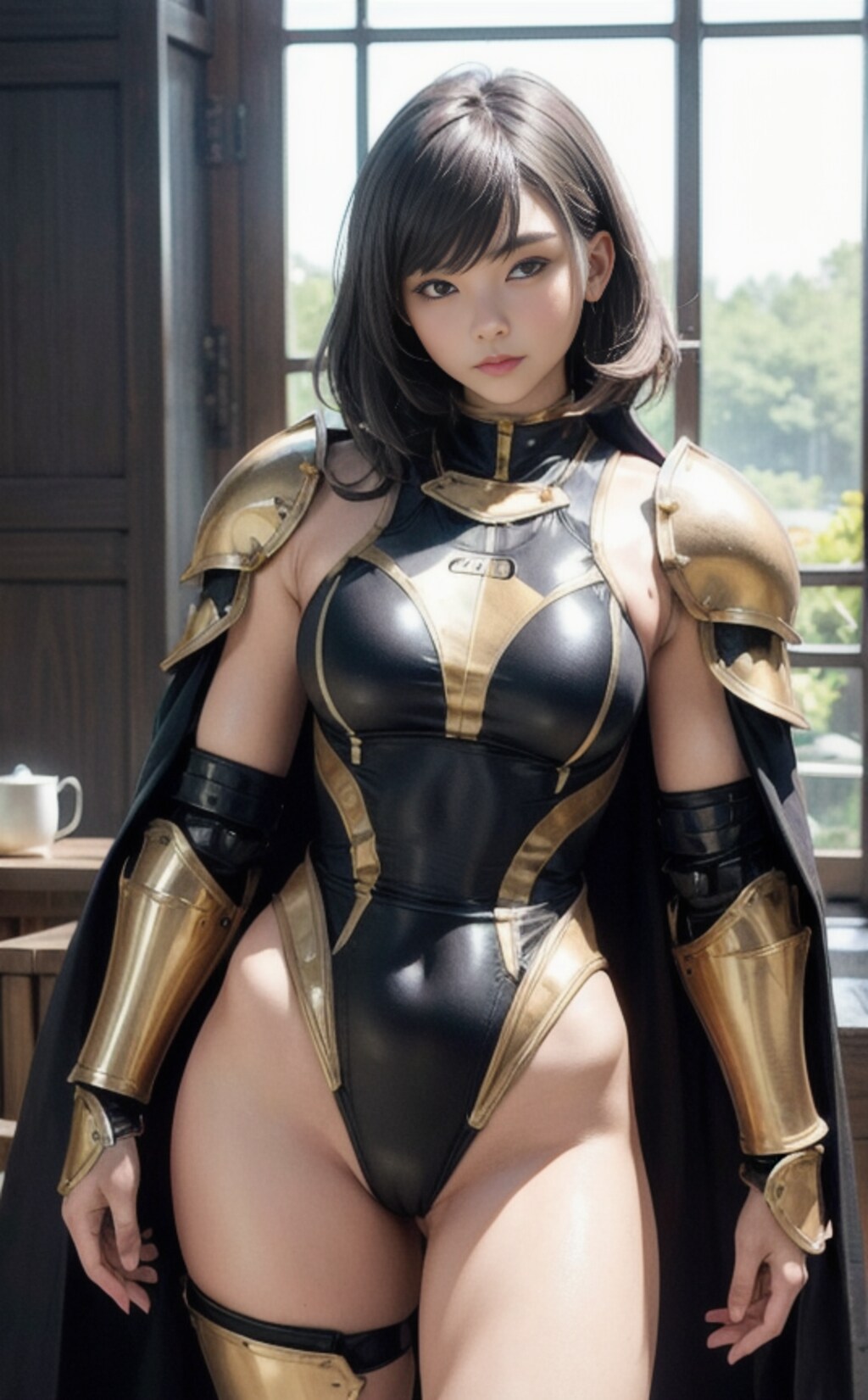 競泳水着 x重甲冑姫4