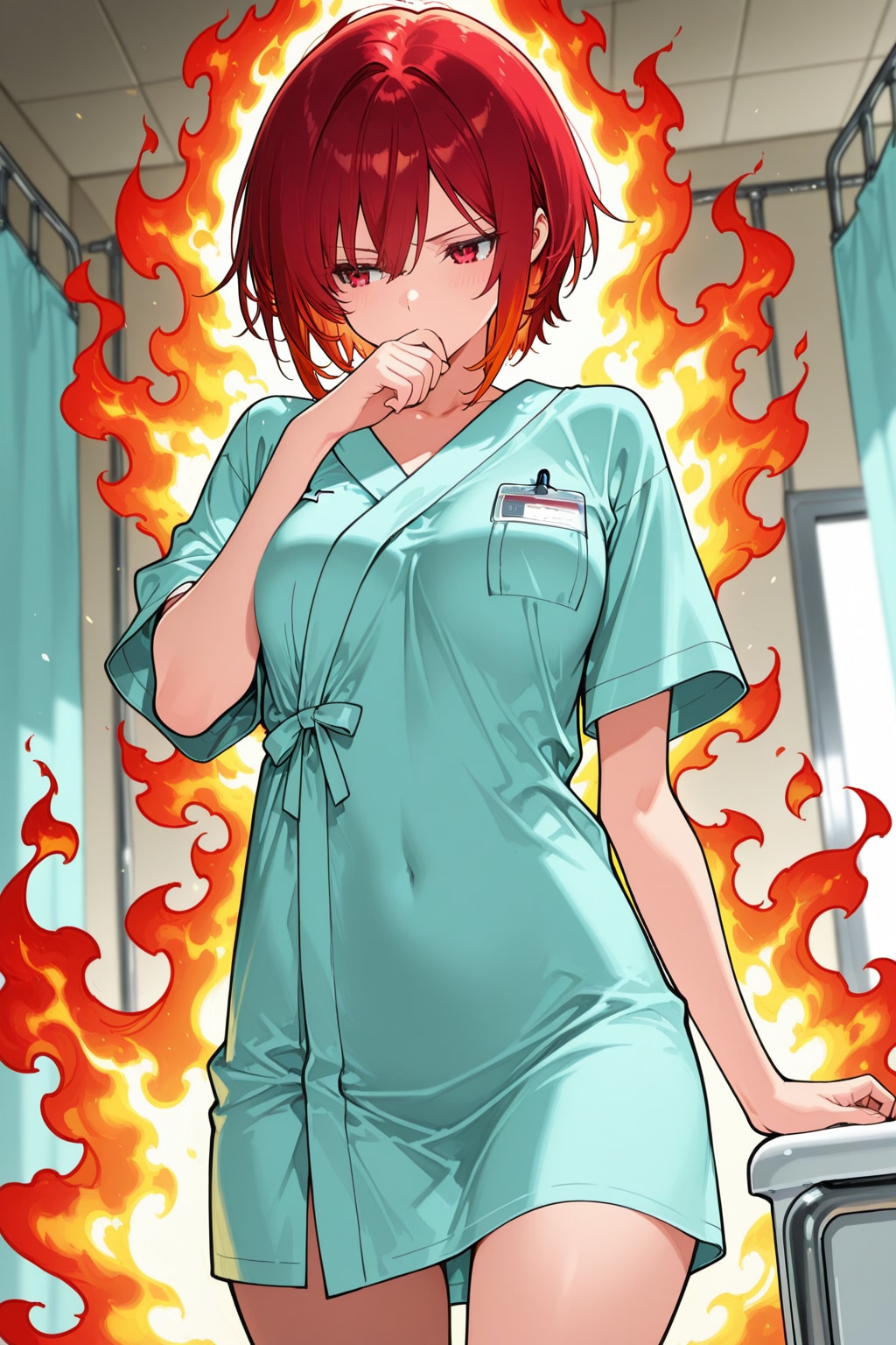熱っぽいPHOENIXちゃん | の人気AIイラスト・グラビア
