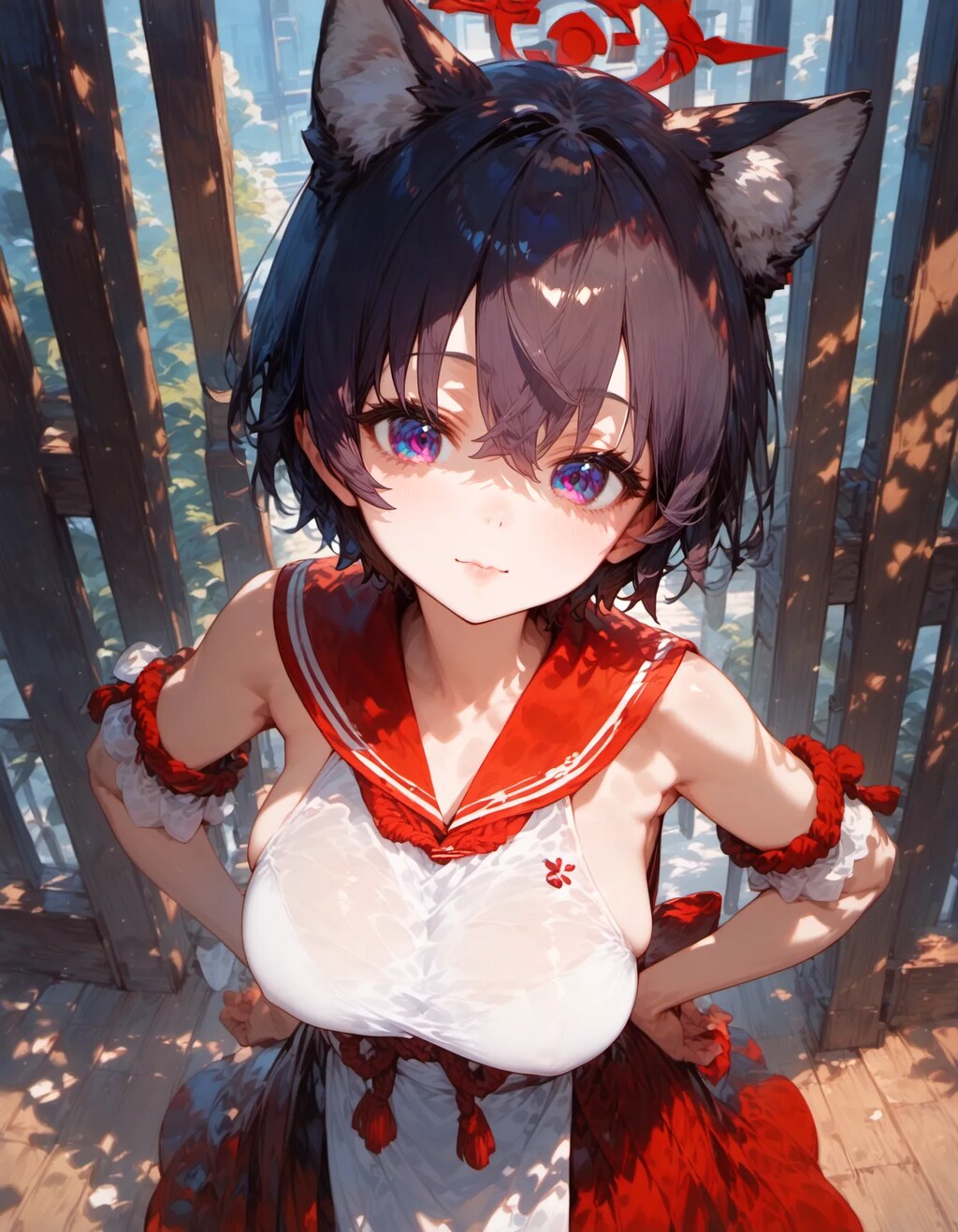 The Playful Neko's Grin