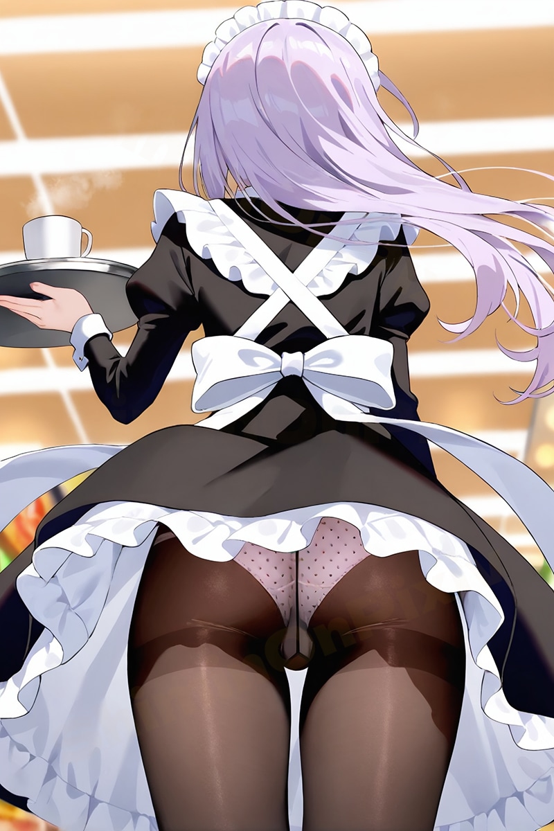 メイドさんのパンストパンツ / Maid's pantyhose and panties