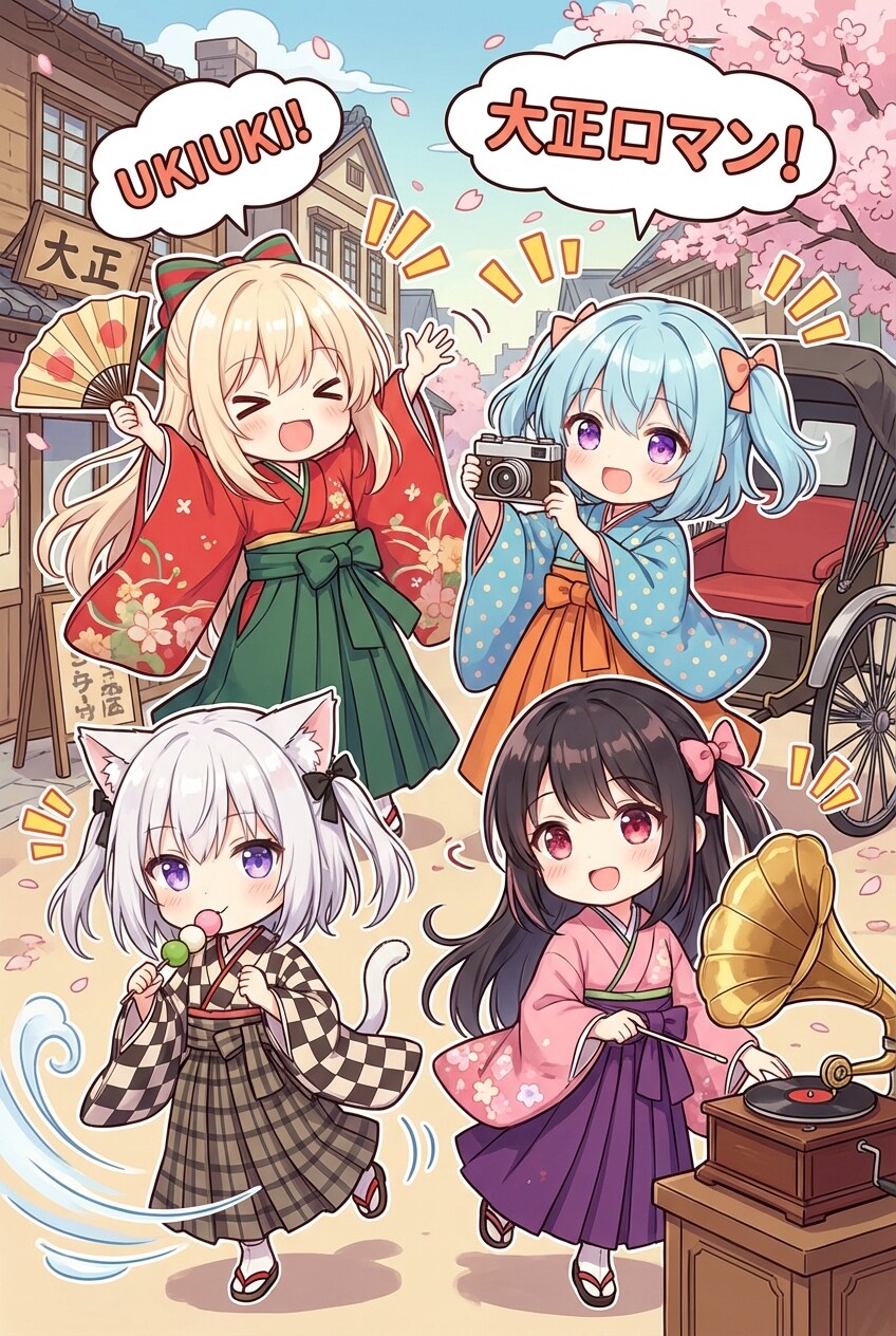 【みんなで大正ロマン◎】