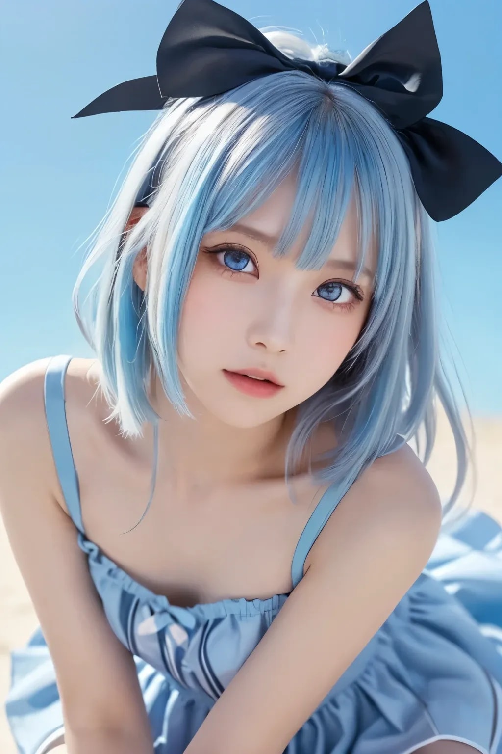 blue